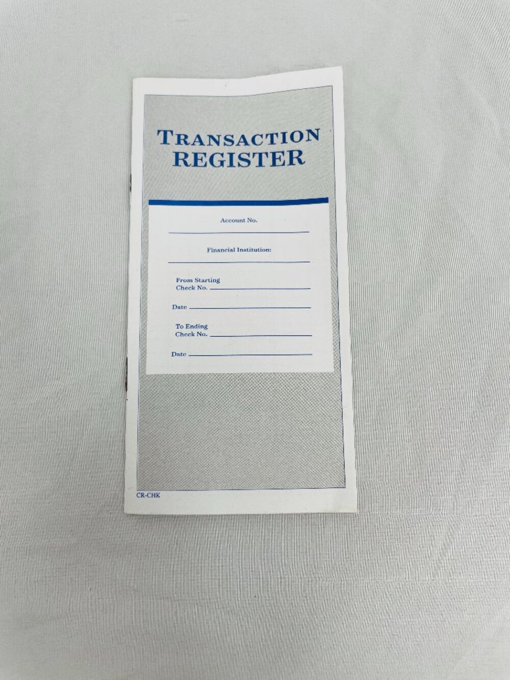 2022-2024 Check Book Itemizer Booklet (Never Used)